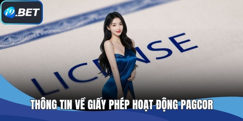 Thông tin về giấy phép hoạt động PAGCOR